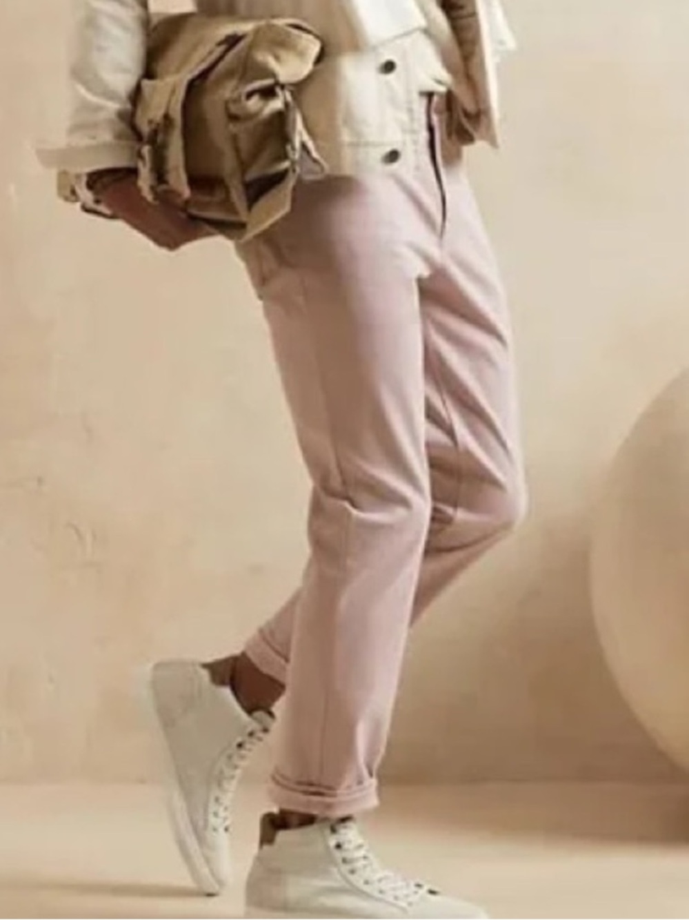 NWT Banana Republic Men’s Traveler Jeans in Vintage Rose